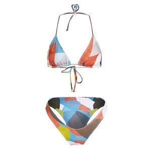 Abstract Bikini Set